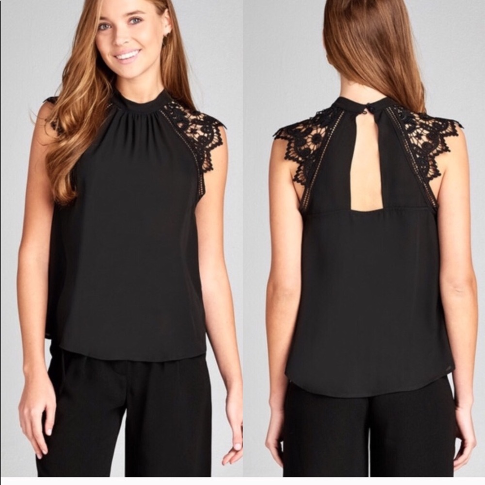 Sexy lace woven top 🌷